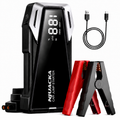 Car Jump Starter 1000A Lithium Battery Booster Pack, Portable Jump Box